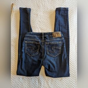 Silver Suki High Super Skinny Jeans SZ 27 x 31